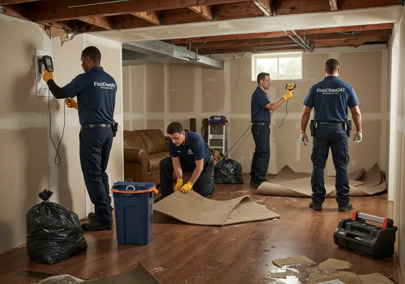 Flood DamageMaterial Assessment and Debris Removal process in New Braunfels, TX