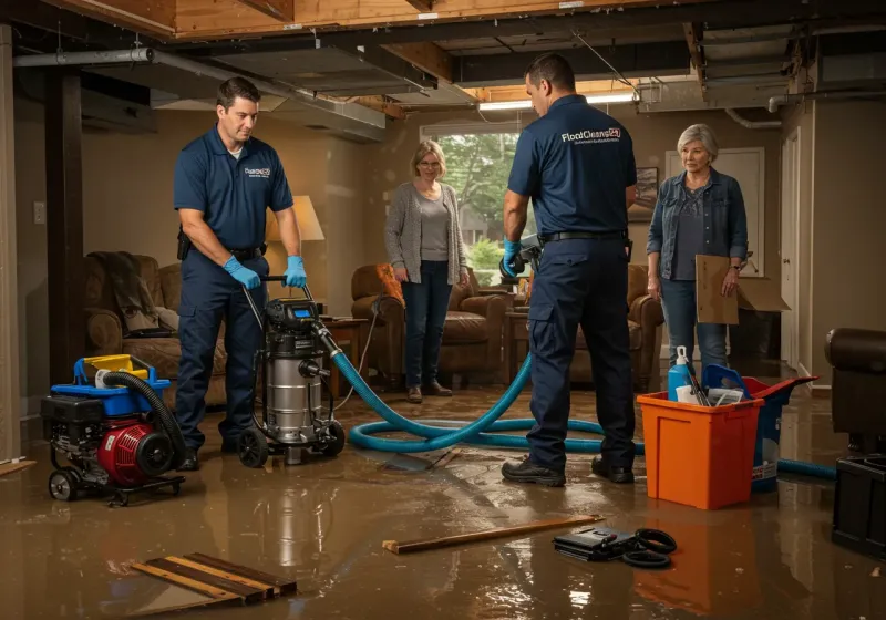 Basement Water Extraction and Removal Techniques process in New Braunfels, TX